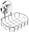 HASKO Suction Soap Dish with Hooks, Powerful Vacuum Suction Cup Soap Holder for Bathroom & Kitchen