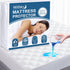 RV Short Queen Mattress Topper Pad Protector Waterproof, Absorbent Quilted Fitted Cover for Short Queen Bed, Deep
