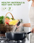 Upgrade Meat Chopper, Heat Resistant Nylon Hamburger Masher for Ground Beef, Non Stick Mix and Chop Tool