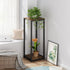 2 (2 Plant Stand Indoor Corner Tall Tier Metal Modern Flower Storage Plant Shelf Holder for Living Room Balcony