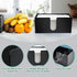 1Pack Countertop, Paper Towel Holder Black Acrylic Napkin Dispenser, Multifold Paper Towel Dispenser for Z-fold C-fold