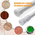Adjustable Tension Rods Shower 12 in to 20 Small Curtain Rods, Extendable Telescopic Width Spring Bars, 2 Pack