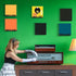 Marsui Now Playing Vinyl Record Wall Stand (Black) - Wooden Shelf Hanging Wall Mount Record Display Storage Holder
