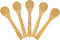 5Pcs Small Wooden Spoons, 5 inches Mini Wood Soup Salt Tasting Spoons for Coffee, Tea, Sugar