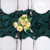 Dark Green Chiffon Table Runner 27X120 inches Sheer Long Table Linen for Wedding Party Banquets Home Decoration