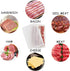 2 Pack Bacon Keeper, Deli Meat Saver Plastic Food Storage Containers with Lids for Refrigerators and Lunch Box