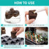 Coldairsoap 50P Seed Starter Sponge for Germinate Quickly, Hydroponic Sponges Grow Starter Pod for Plants Vegetables