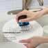 2.95 2.17 3.54 inches, KitchenAid Soap Dispensing Palm Brush with Built in Easy to Fill Soap Dispenser, Non Slip Grip