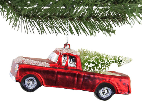 Primitives By Kathy Glass Truck Hanging Ornament, 4.25 Inches Long