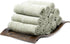 Mosobam Luxury Turkish Towels Set of 12 Washcloths 13X13 Seagrass Green 700