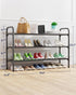 Closet, Closet 39.0" 3 Kitsure Extra-Long Shoe Rack for Shoe Organizer for Front Door Entrance, Stackable Shoe Shelf