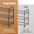 3-Tier Rack,17-31 Closet, Expandable Shoe Adjustable ShoeRack for Shoe Organizer,Suitable for Small Spaces,Small Front