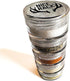 NICE RACK Mini Travel Spice Rack Filled with Organic Herbs, Refillable Camp Spice Kit, Great Gift for Camping