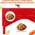 4 Kathfly Pcs Dungeness Crab Gauge Measure Clam Measuring Tool for Multi Shrimps Lobster Shellfish, Red