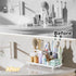 Countertop 5 YOOLENS Electric Toothbrush Holder for Bathroom Metal Slots Toothpaste Razor Mouthwash Organizer, White