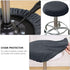 Garneck 1pc Round Stool Cover, Slipcover for Counter Stool, Bench, Outdoor Recliners, Dining Chair Polyester Cover
