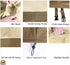 Vanteriam Waterproof Bench/Loveseat Cover, Large Outdoor Furniture Covers Waterproof for Loveseat/Bench.