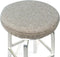 Levoberg Round bar Stool Covers Linen Sponge bar Stool Cushions Round Chair seat