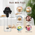 SHANGSKY Milk Frother Handheld with Stand, Battery Operated Coffee Frother for Cappuccino, Latte, Hot Chocolate, 17 oz