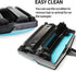 Yocada Carpet Sweeper Cleaner for Home Office, Low Carpets, Rugs, Pet Hair Dust Scraps, Small Rubbish Cleaning with