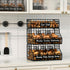 Countertop 3 Egg Holder with Dividers & Labels, Tier Stackable Chicken Egg Holder Egg Baskets for Gathering Fresh Eggs