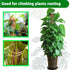 PLANTPOLEX 2 Pack 17 Inch Moss Pole, Monstera Plant Support for Climbing Plants Accessories Indoor, Stackable Moss