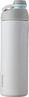 Owala Twist Insulated Stainless Steel Water Bottle, BPA-Free, 24-Ounce, Shy Marshmallow for Sports