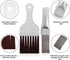 PRETYZOOM 4pcs Air Conditioner Fin Cleaning Brush Kit: 2pcs Fin Cleaner Brush, 2pcs Whisk Brush