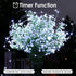 4-Pack 16FT 50 Fairy Lights Battery Operated with Timer, Waterproof LED String Lights Indoor Outdoor, Cuttable Starry
