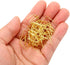 230 Pack 14mm/0.6" PATIKIL Chandelier Connector Pins, Length Chandelier Lamp Hanger Pin for Fastening Crystals Prisms