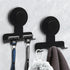 Suction Cup Razor Holder for Shower,Heavy-Duty 7KG Suction Hooks for Razor,Towel,Loofah,Removable Damage-Free