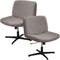 Criss Cross Chair Cover Water Resistant Jacquard Vanity Chair Cover Elastic Mid