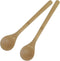 JapanBargain Bamboo Cooking Spoon, 12-Inch Long, Wooden Stirring Utensil, Eco-Friendly, 2-Pack