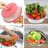 Microwave Splatter Cover Vented for Food, Splatter Guard & Colander Kitchen Gadget for Microwave Plate Cover (Pink)