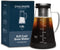 ovalware OVALWRE Airtight Cold Brew Iced Coffee Maker Pitcher, 1.0L / 34oz with Tea Infuser