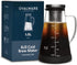 ovalware OVALWRE Airtight Cold Brew Iced Coffee Maker Pitcher, 1.0L / 34oz with Tea Infuser