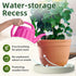 2PCS 10 inches REDHUGO Round Plant Caddy with Hidden Wheels, Heavy Duty Rolling Plant Stand Caddy with Wheels, Pot Base