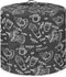 Dust Cover for 3 Quart Instant Pot, Easy Clean Pressure Cooker Cover with Pocket for Home Decor (Coffee Time Black)
