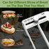 Solldgt Adjustable Bread Slicer for Homemade Bread - Upgrade Manual Sourdough Bread Knife with Thickness Guide, Bread