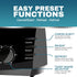 Elite Gourmet ECT4829B Long Slot 4 Slice Toaster, 6 Toast Settings, Defrost, Reheat, Cancel Functions, Extra Wide Slots