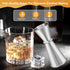 Lexenic 1oz 2oz Japanese Jigger, 7 Measurements Inside, Premium Stainless Steel Heavy-Duty Bar Accessories, Pack 2