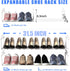 2 Closet 16.5-31.5 Inch CroBlissful Pcs Expandable Shoe Rack Organizer for Adjustable Retractable Hanging Cabinet Shoe