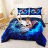 Set Set 1 Feelyou Boys Sports Comforter Football Baseball Soccer Bedding with Pillow Cases Basketball Microfiber Kids