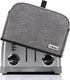 iFedio Toaster Cover 4 Slice with Storage Pockets, Washable & Waterproof Dust Cover (Grey)
