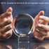 SATINIOR 2 Pack Crystal Ball Stand, Clear Sphere Holder Base for Display 60mm to 90mm Balls