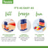 Tovolo Popsicle Molds with Sticks, Blue, 4-Pack, Twin Pops, Reusable Ice Pop Maker, Dishwasher Safe & BPA-Free