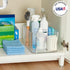 STORi Bliss Clear Plastic Storage Bin, 12” x 8” Pantry Organizers for Kitchen, Laundry, Office