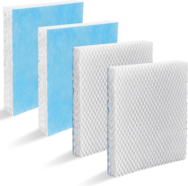 Lemige 4 Pack HFT600 Humidifier Filters Compatible with Honeywell HEV615 and HEV620, Upgraded HFT600PF1