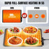5 6 Setting Electric Warming Tray, Rollable Food Warming Mat with Temperature Timer Warming Tray Food Warmer Versatile