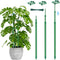 Stroller Telescoping Plant Stakes,3Pcs 17.9In to 42.3In Adjustable Monstera Plant Support Orchid Sticks